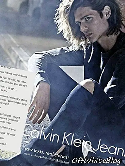 Calvin Klein Jean sexting-kampagne