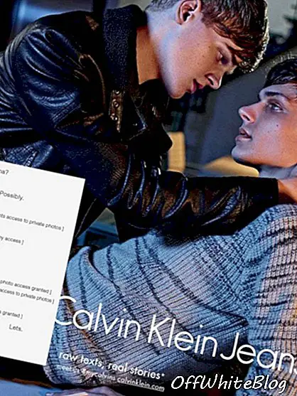 Calvin Klein Jean sexting-kampanj
