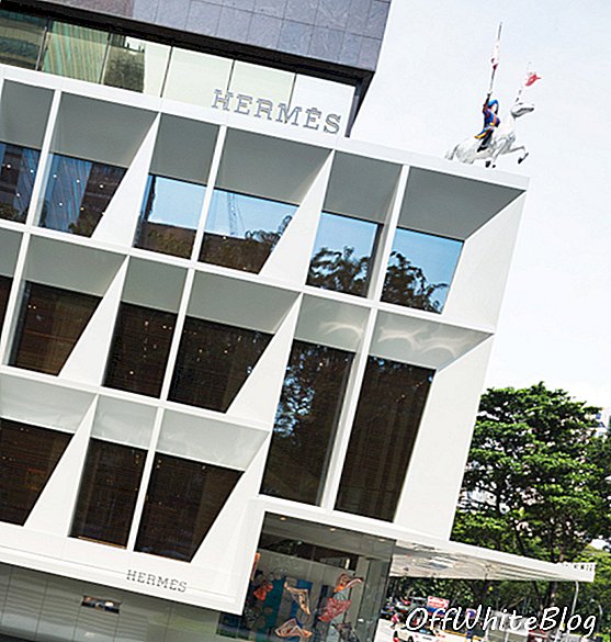 Hermès viert de terugkeer van Liat Towers Singapore