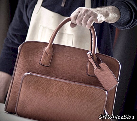 Štýlová jemnosť: súkromná taška Giorgio Armani