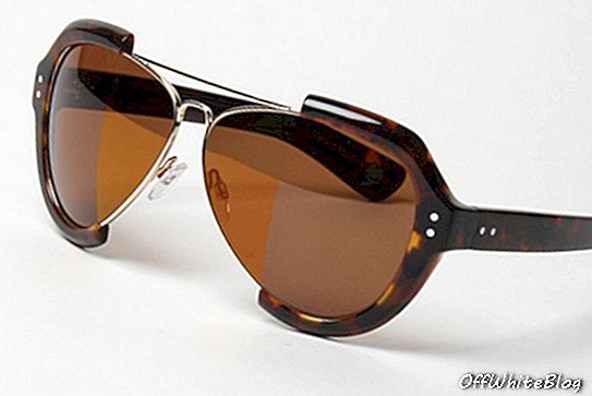 Maison Martin Margiela 8 Hybrid Aviator Sunglasses