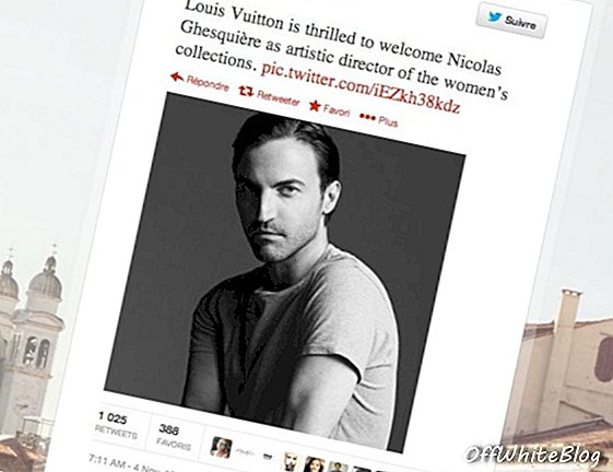 Nicolas Ghesquiere ny kreativ direktør for Louis Vuitton