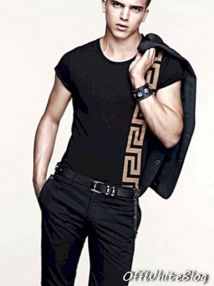 Smart mannlig Versace for H&M-utseende