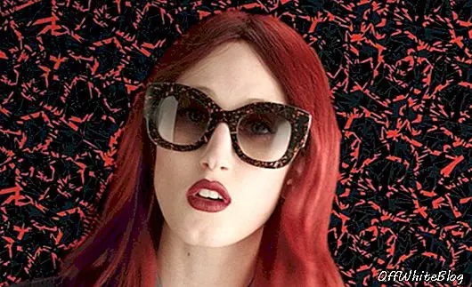 RELÓGIO: Anna Cleveland modela óculos de sol Fendi
