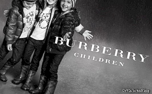 קמפיין Burberry Childrens סתיו 2012