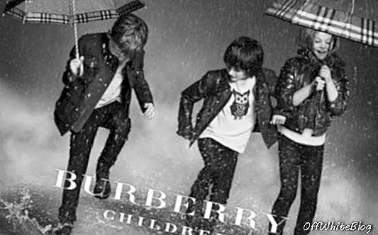 קמפיין Burberry Childrens Children סתיו חורף 2012