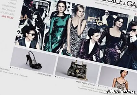 Dolce Gabbana e-commerce