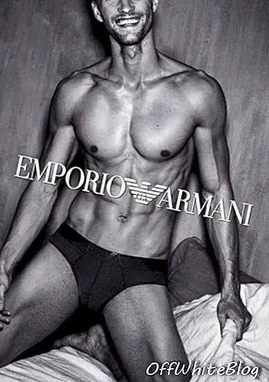 Campagne publicitaire Emporio Armani Underwear Homme Automne Hiver 2012