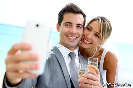 mariage de luxe selfie