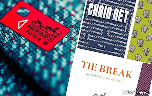 Hermès lanserar den nya 'Tie Break'-appen