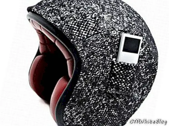 Tweed Helmet: Karl Lagerfeld untuk Atelier Ruby