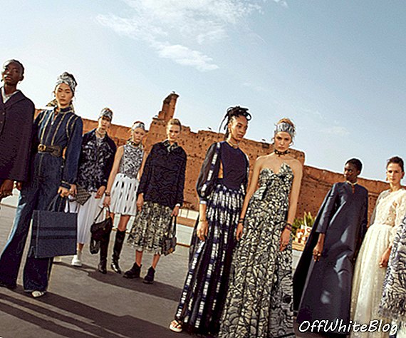 Dior Cruise 2020 เข้าร่วม Parisian Haute Couture และแวกซ์พิมพ์แอฟริกา