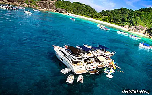 Iznajmite brodice s brodskih laguna Yachting koristeći kripto valute uz Aditus Pay