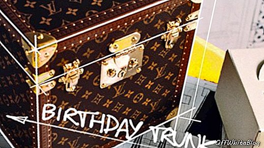 लुई Vuitton स्वनिर्धारित जन्मदिन के लिए केक ट्रंक बनाता है