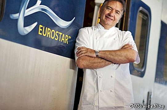 Kändisskocken Raymond Blanc samarbetar med Eurostar