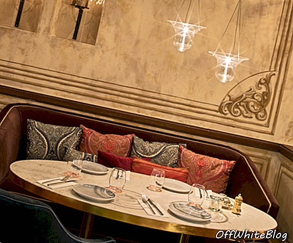 The Ottoman Room i Singapore tilbyr luksuriøst interiør og mat fra Midt-Østen