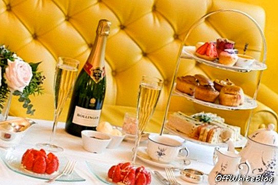 The Goring Hotel afternoon tea-service