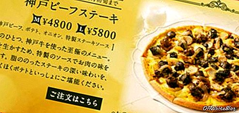 Domino Jepun melancarkan pizza Kobe-beef