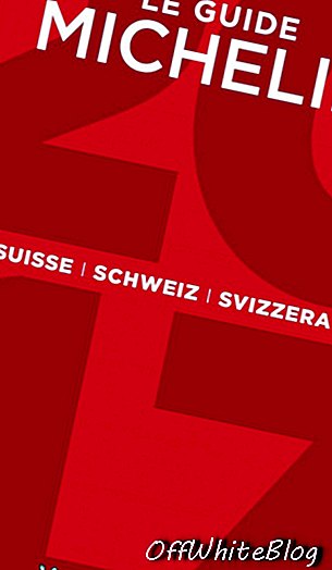 Ghidul Michelin 2017 în Elveția este pe 7 octombrie.