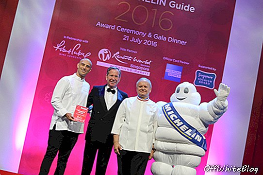 Le stelle dello stambecco Hawker di Singapore Awards Michelin