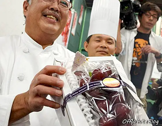 Kimp viinamarju müüakse Jaapanis rekordilise 8200 dollari eest