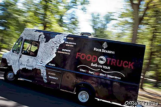 Caminhão de alimentos Four Seasons atinge a costa leste dos EUA