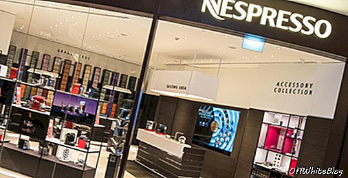 Nespresso Raffles City: Nový butik, nové ceny