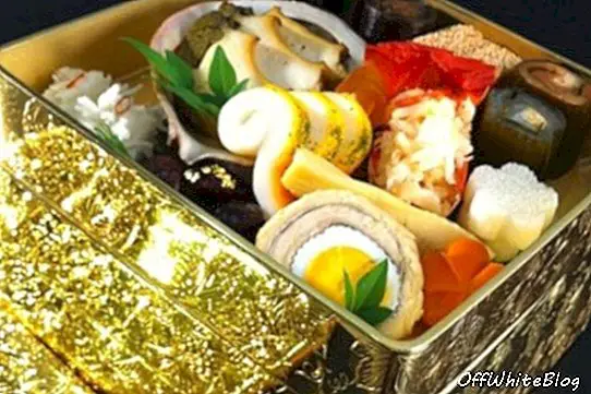 Takashimaya χρυσό κουτί μεσημεριανό