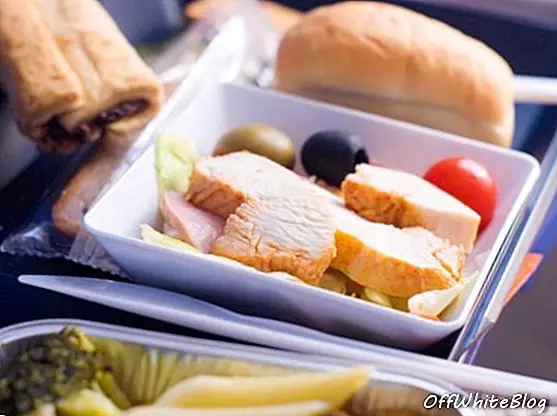 Air Canada, Virgin America vrhovi za prehrano med letom