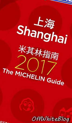 Průvodce společností Michelin oznamuje vydání v Šanghaji