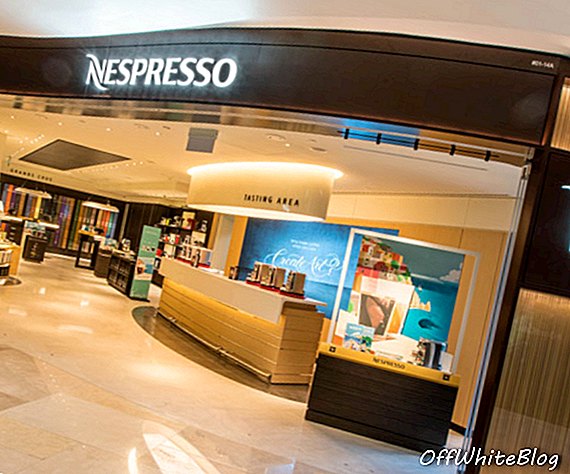 Nespresso avaa lippulaivamyymälän ION Orchardissa