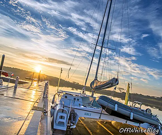 Yacht marina i Krabi, Thailand: Port Takola tilbyr rimelig sengeplasser for internasjonale kryssere og seilte seil under monsun