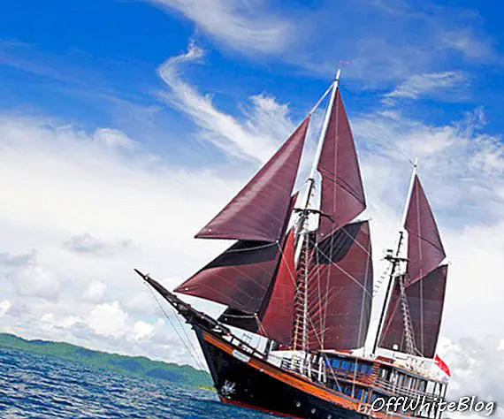 Perahu layar di sekitar Asia: Dunia Baru dan Lamina mewah phinisis ke Phuket, Bali, Raja Ampat dan banyak lagi