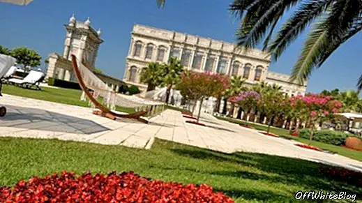 Ciraganska palača Kempinski istanbulski vrtovi
