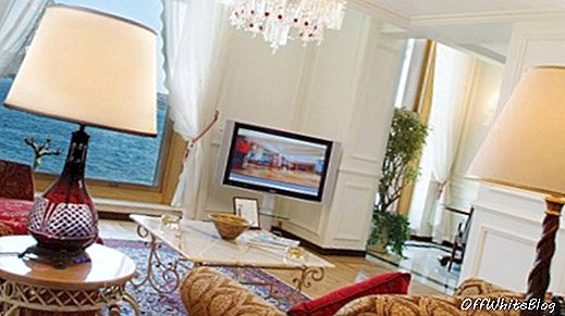 Sala de estar del Palacio de Ciragan Kempinski Estambul