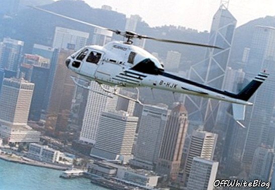 helicóptero hong kong
