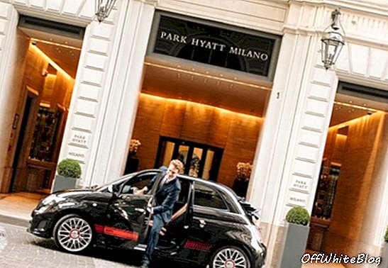 Milan's Park Hyatt bermitra dengan Abarth untuk penawaran mobil