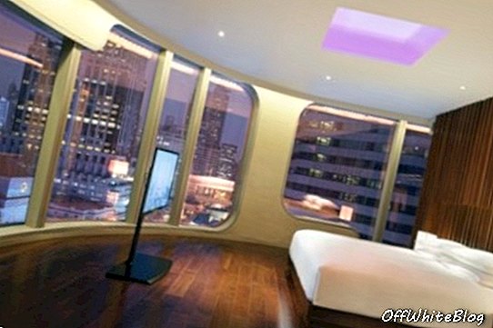 Výhľad z izby Andaz Shanghai