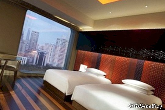 Andaz Shanghai kétágyas szoba