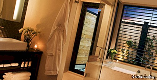 Banheiro do hotel Bardessono