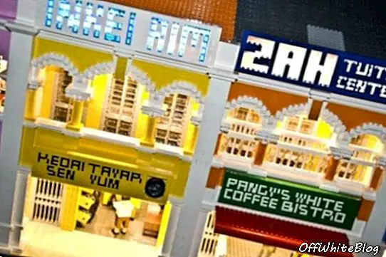 Lego réplique rue malaisienne