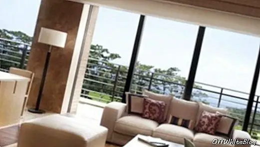 Salle de séjour de l'hôtel Ritz-Carlton à Okinawa