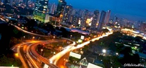 Pemandangan bandar raya Panama