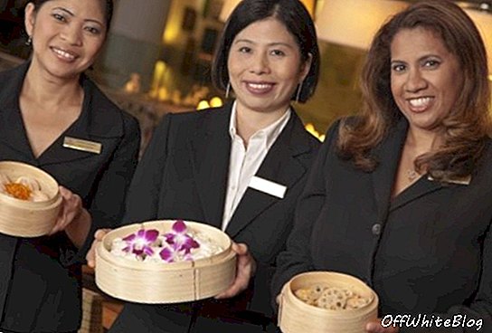 Bienvenida tradicional china a hoteles Hilton