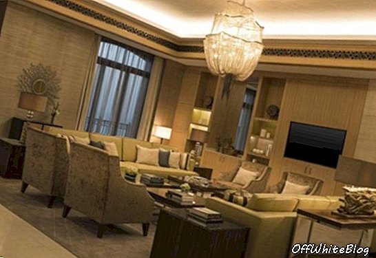 St Regis suite Abu Dhabi Living Room