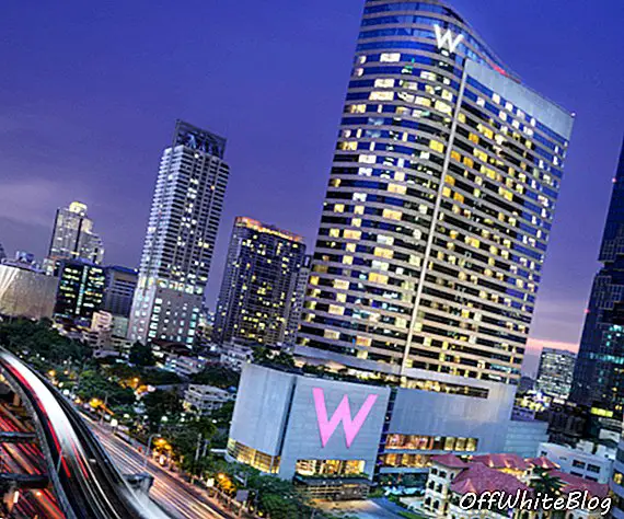 Izlet v Bangkok: pregled W Hotel Bangkok, elegantne namestitve v poslovnem okrožju za ljubitelje zabave