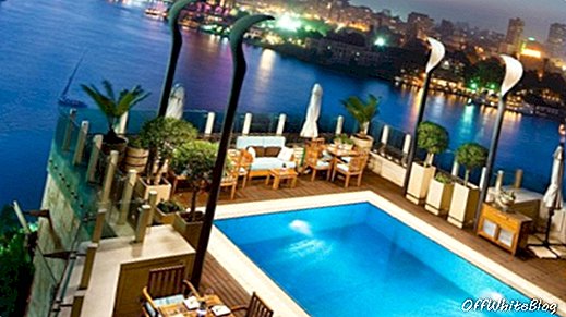 Kempinkski Nile Hotel bazén