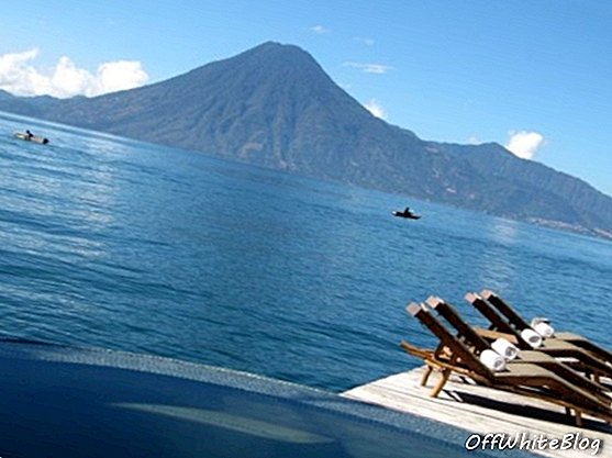 Laguna Lodge Hotel Guatemala bazén