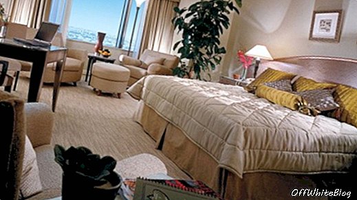 Спальня в готелі Ріяд з чотирма сезонами