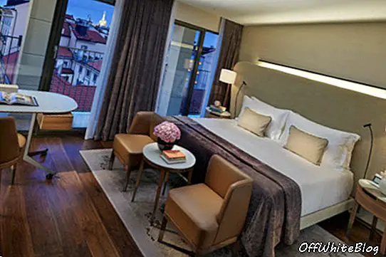 Mandarin Oriental Milan soveværelse